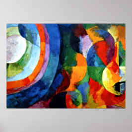 Póster Delaunay - Formas Circulares, Sol, Lua