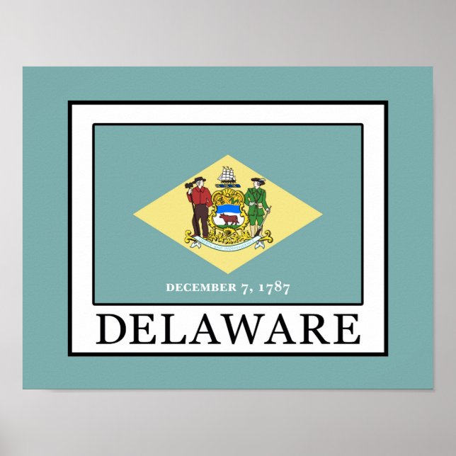 Póster Delaware (Frente)