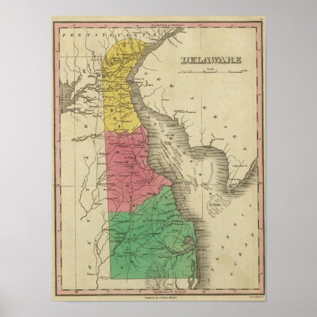 Póster Delaware 6 (Frente)