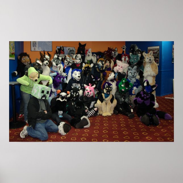 Poster Delaware furBowl 25 Furpretenders Group Foto (Frente)