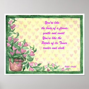 Poster Delicado e doce