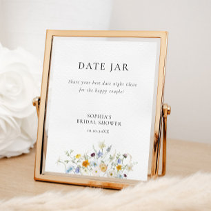 Poster Delicar Wildflower Date Jar