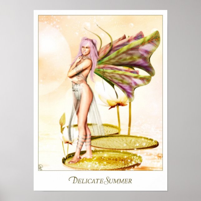 Poster Delicate Summer Faerie (Frente)