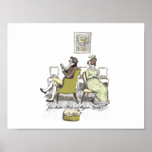 Póster Delícia em Vexing, Orgulho de Jane Austen e Preco