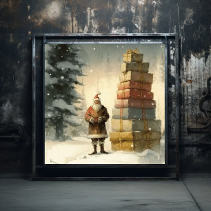 Poster Delícia Festiva: Papais noeis Pretos