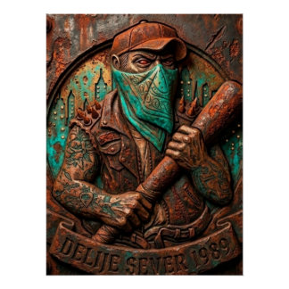 Póster Delije Sever 1989 Embutido
