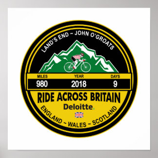 Poster Deloitte RIDE NA GRÃ-BRETANHA 2018