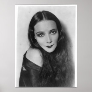 Póster Delores Del Rio Early do Cinema Mexicano de Hollyw