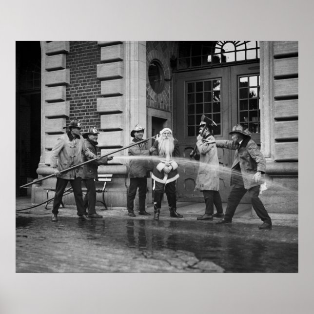 Póster Delousing Santa Claus, 1921 (Frente)