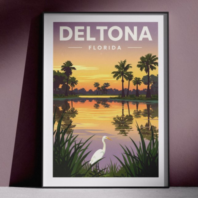 Poster Deltona Flórida Antiga (Criador carregado)
