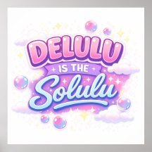 Delulu é o Solulu – Estética Kawaii Fofa