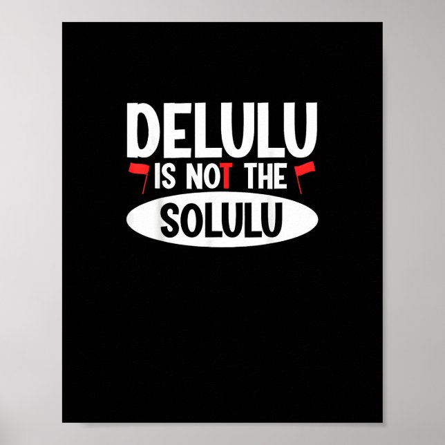 Poster Deluluu Plot Armor Ativado (Frente)