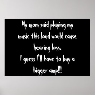 Póster demasiado ruidosamente?