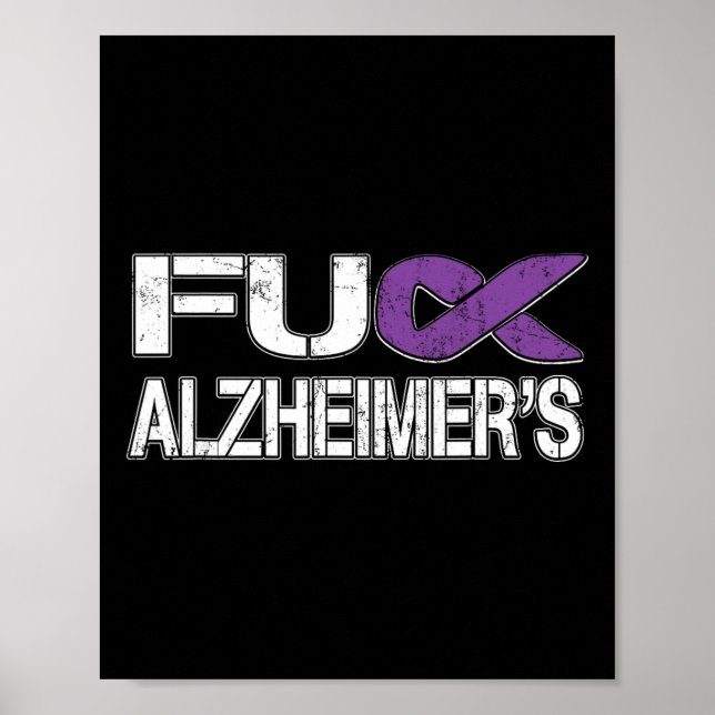 Poster Demência de Heimerheimer Apoio Consciente de Heime (Frente)