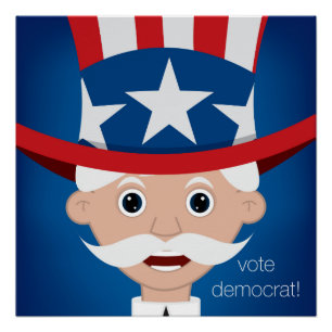 Póster Democrata