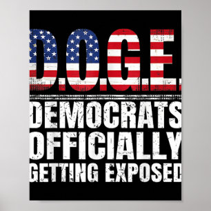 Poster Democratas-Cães Oficialmente Expostos _4