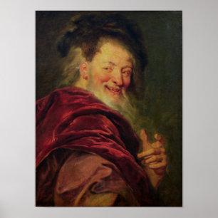 Póster Democritus 1692