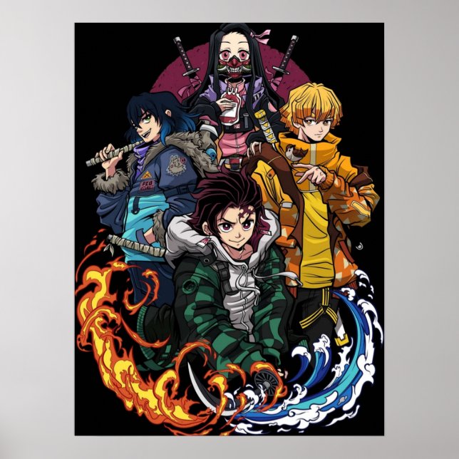 Poster Demon Slayer (Frente)
