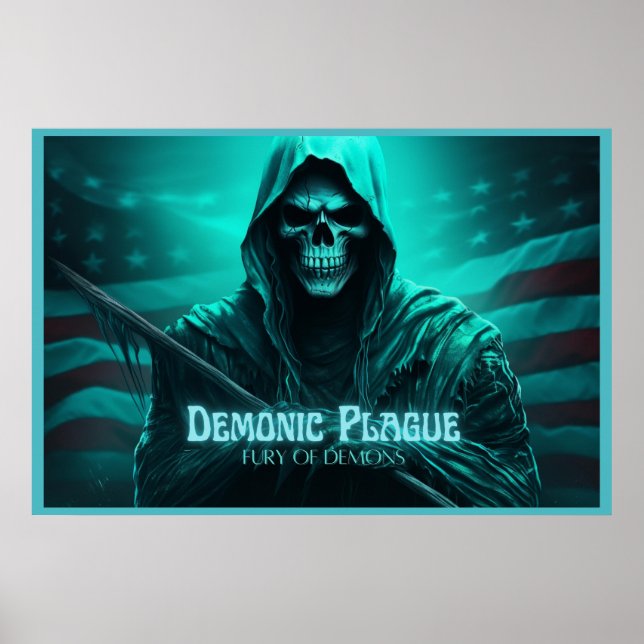 Poster Demonic Plague (Frente)