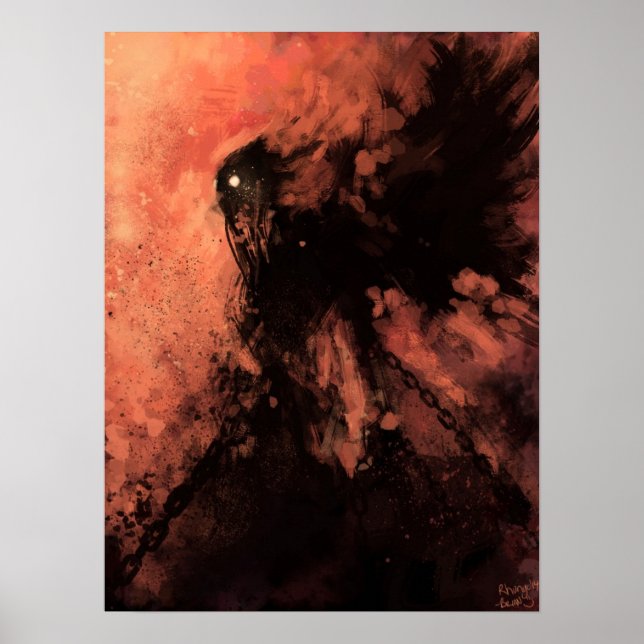 Póster Demônio (Frente)