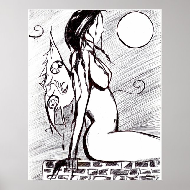 Poster demônio (Frente)