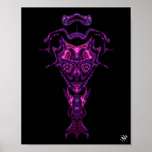 Poster Demônio do busto do submundo v1.2