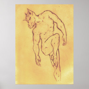 Poster Demónio do vôo