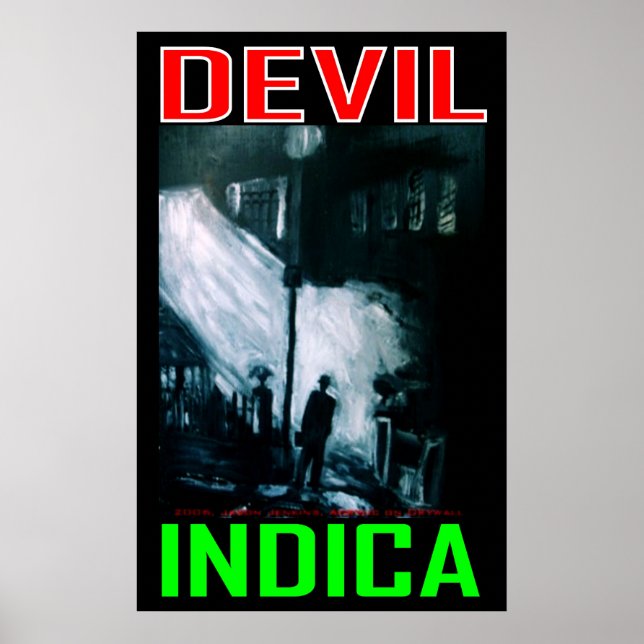 PÓSTER DEMÔNIO INDICA (Frente)