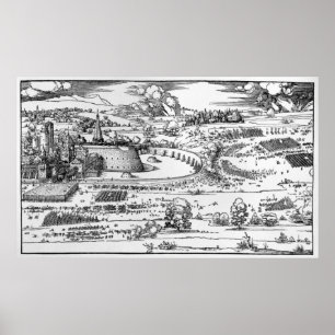 Póster Demonstração de medidas defensivas