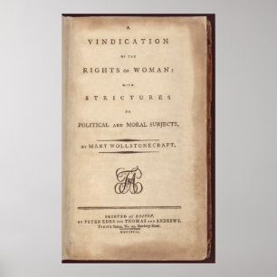 Poster Demonstração dos direitos da mulher