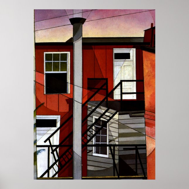 Póster Demuth - Conveniência moderna (Frente)