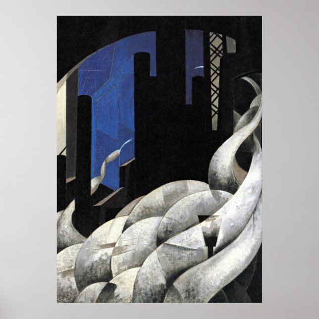 Póster Demuth - Incenso a uma Nova Igreja (Frente)