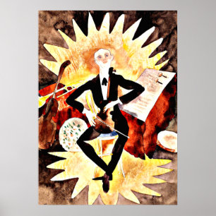 Poster Demuth - Músico