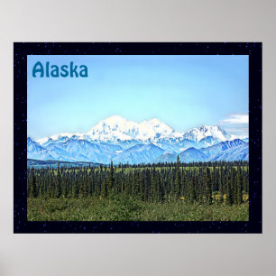 Poster Denali (Monte McKinley)