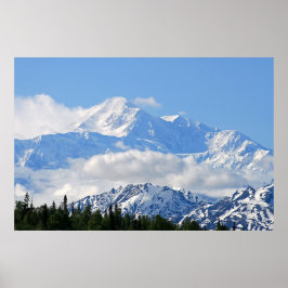 Póster Denali / Mt McKinley Alaska