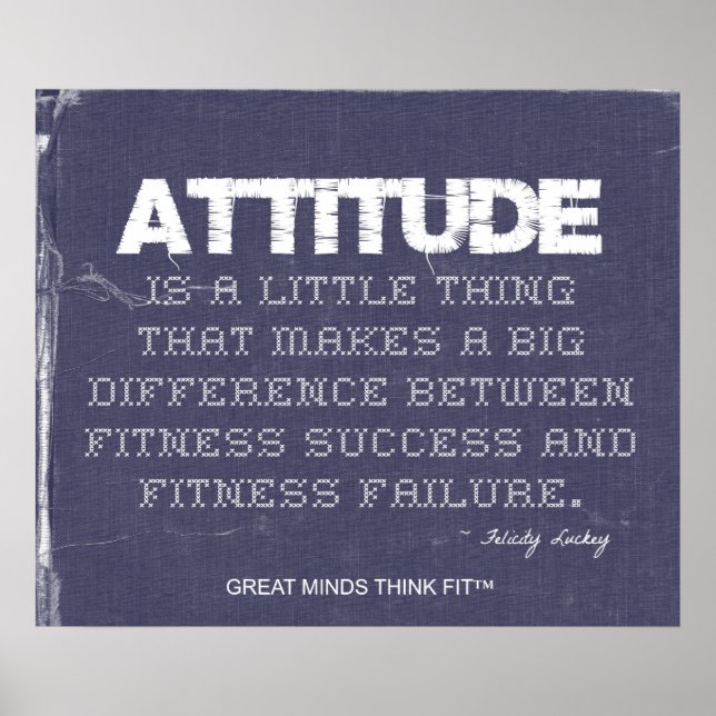 Póster Denim Malhação com atitude (Frente)