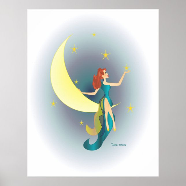 Póster Denise Reach Stars (Frente)