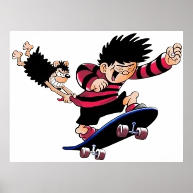 Poster Dennis e gnasher (Frente)