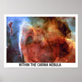 Póster Dentro da Nebulosa Carina