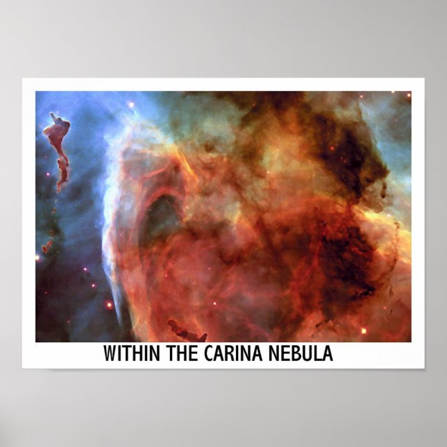 Póster Dentro da Nebulosa Carina (Frente)