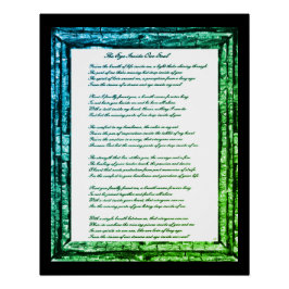 Póster Dentro de Olhos Nossa Alma