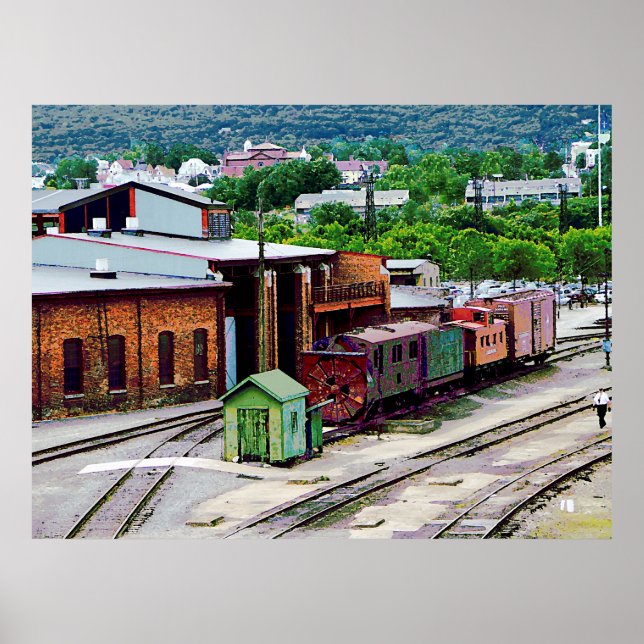 Poster Dentro do trem (Frente)