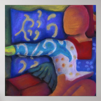 Poster Dentro e Saída - Azure e Crimson Passage