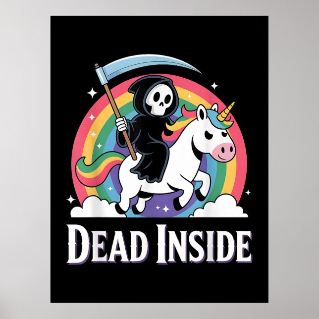 Poster Dentro morto (Frente)