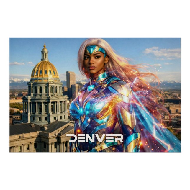 PÓSTER DENVER - COLORADO (Frente)