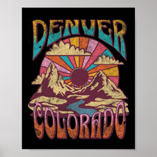 Poster Denver Colorado 
