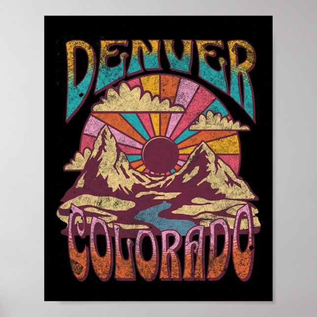Poster Denver Colorado  (Frente)