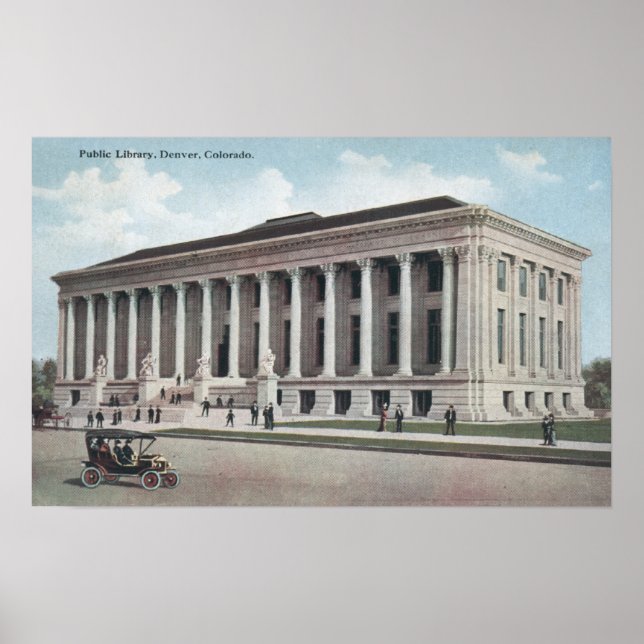 Póster Denver, Colorado 2 (Frente)
