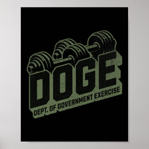 Poster Departamento De Governos Do Mens - Doge Premiu