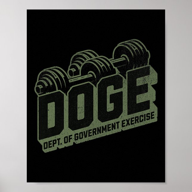 Poster Departamento De Governos Do Mens - Doge Premiu (Frente)
